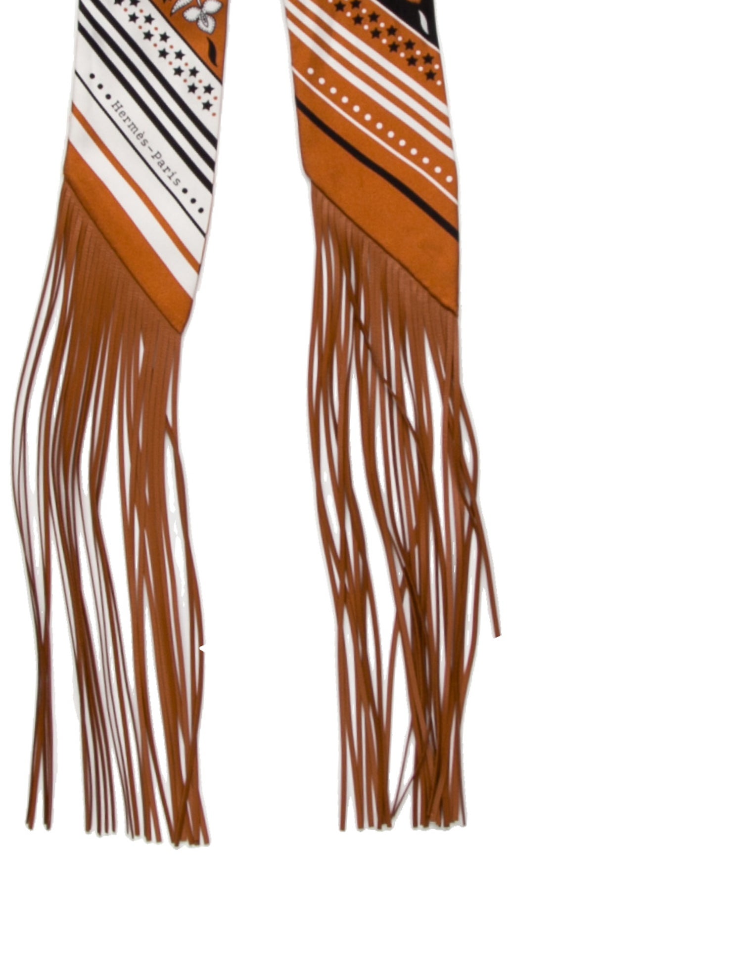 Hermès Festival des Amazones Bandana Folk Silk Twilly Scarf