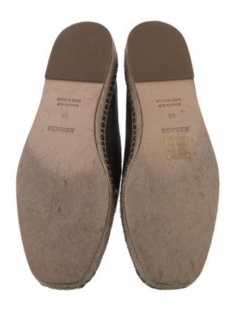 Hermès Gaupa Denim Flats
