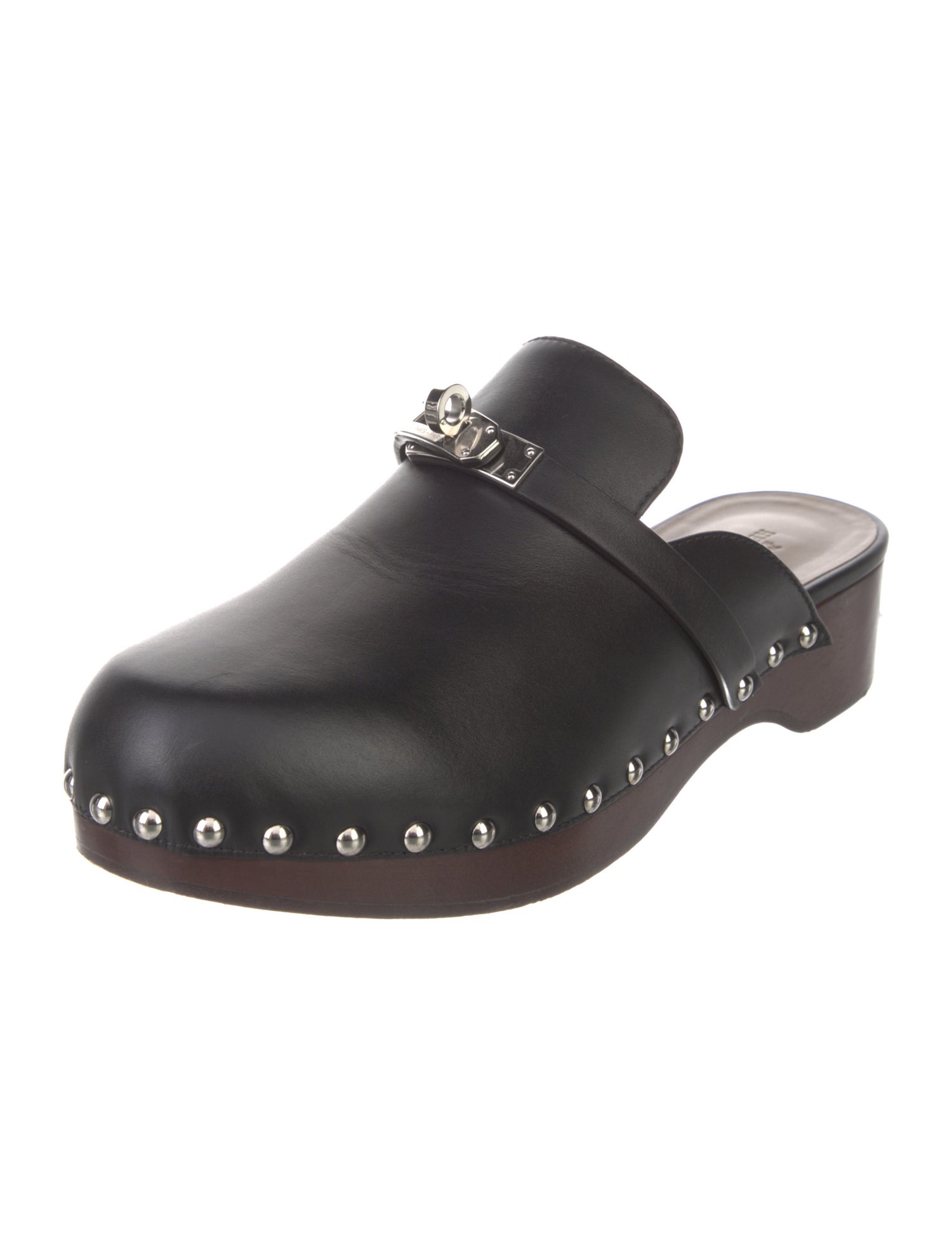 Hermès Carlotta Calfskin Mules