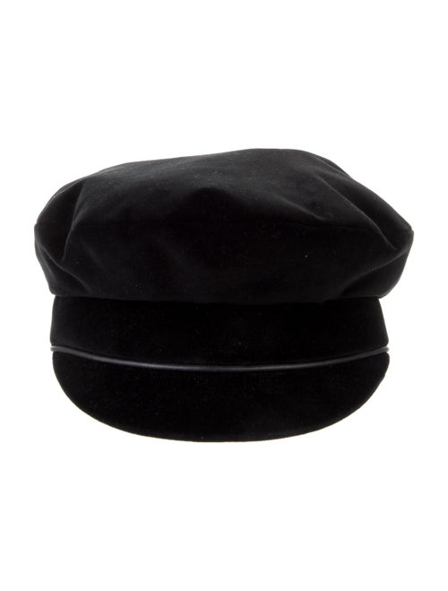 Hermès Velvet Newsboy Cap
