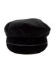 Hermès Velvet Newsboy Cap