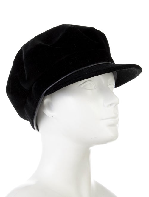 Hermès Velvet Newsboy Cap
