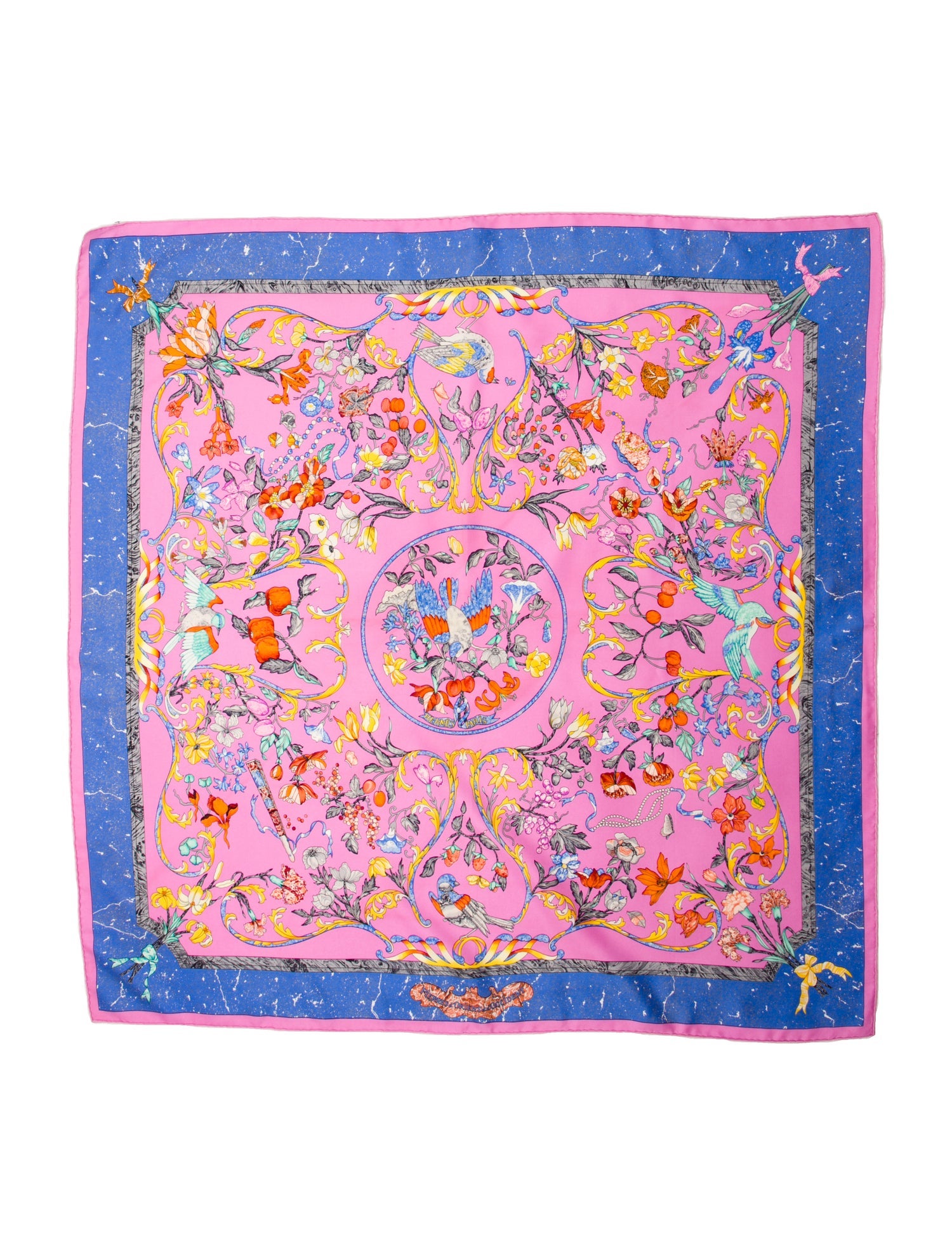 Hermès Pierres d'Orient Et d'Occident Silk Scarf