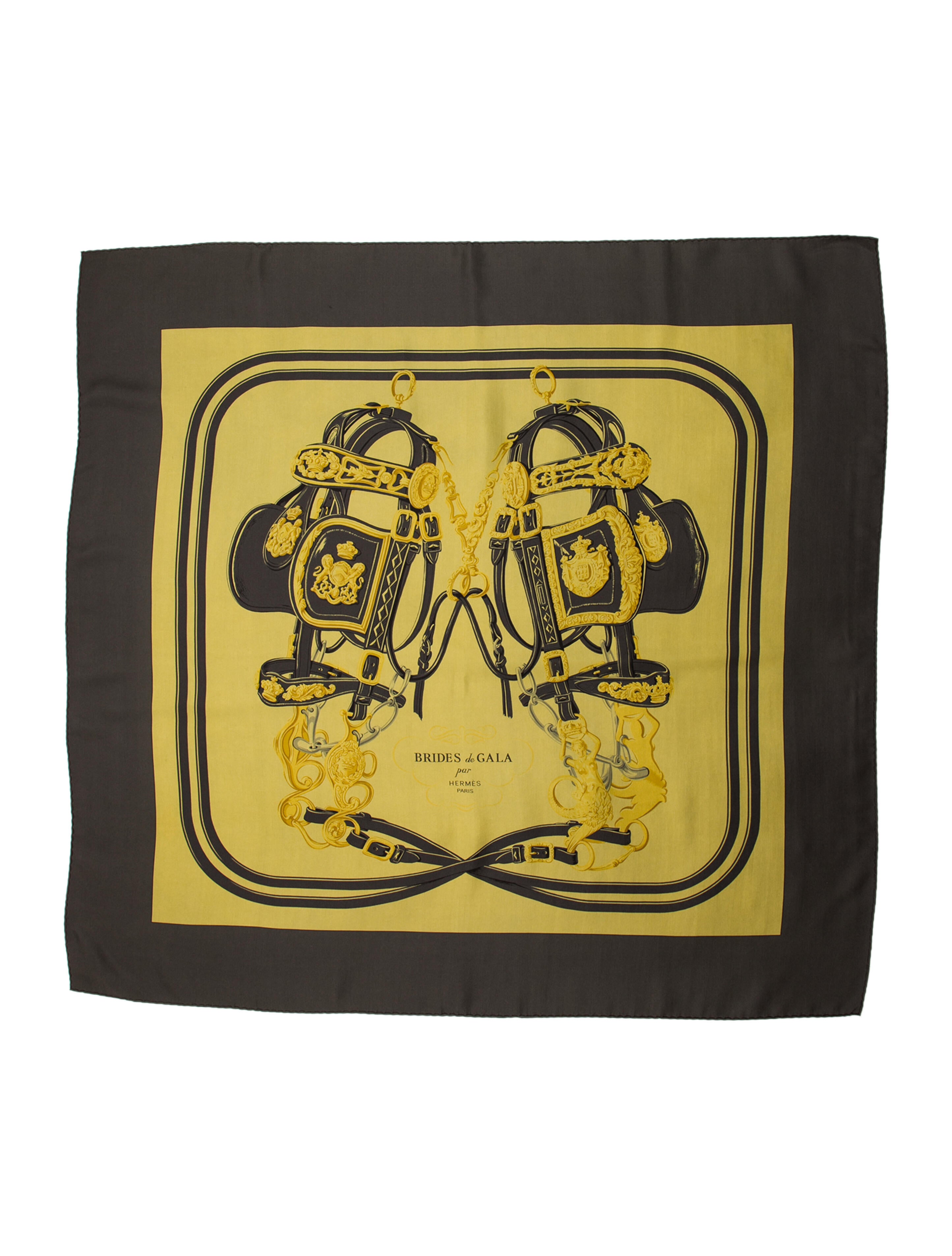 Hermès Brides de Gala Silk Scarf