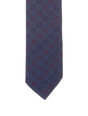Hermès Silk Pattern Tie