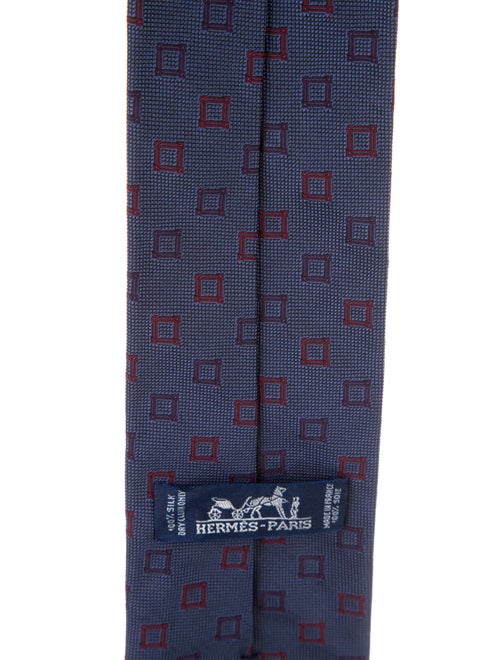 Hermès Silk Pattern Tie