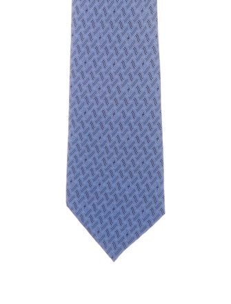 Hermès Silk Pattern Tie