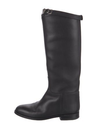 Hermès Jumping Calfskin Riding Boots