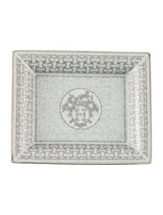 Hermès Mosaïque au 24 Platinum Change Tray