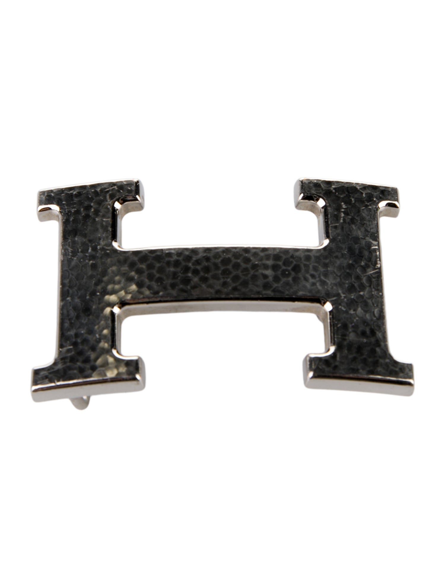 Hermès Metal H Martelée Buckle