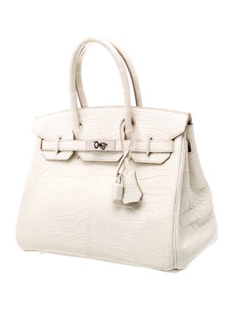 Hermès Matte Alligator Birkin 30