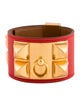 Hermès Leather Collier de Chien Wrap Bracelet