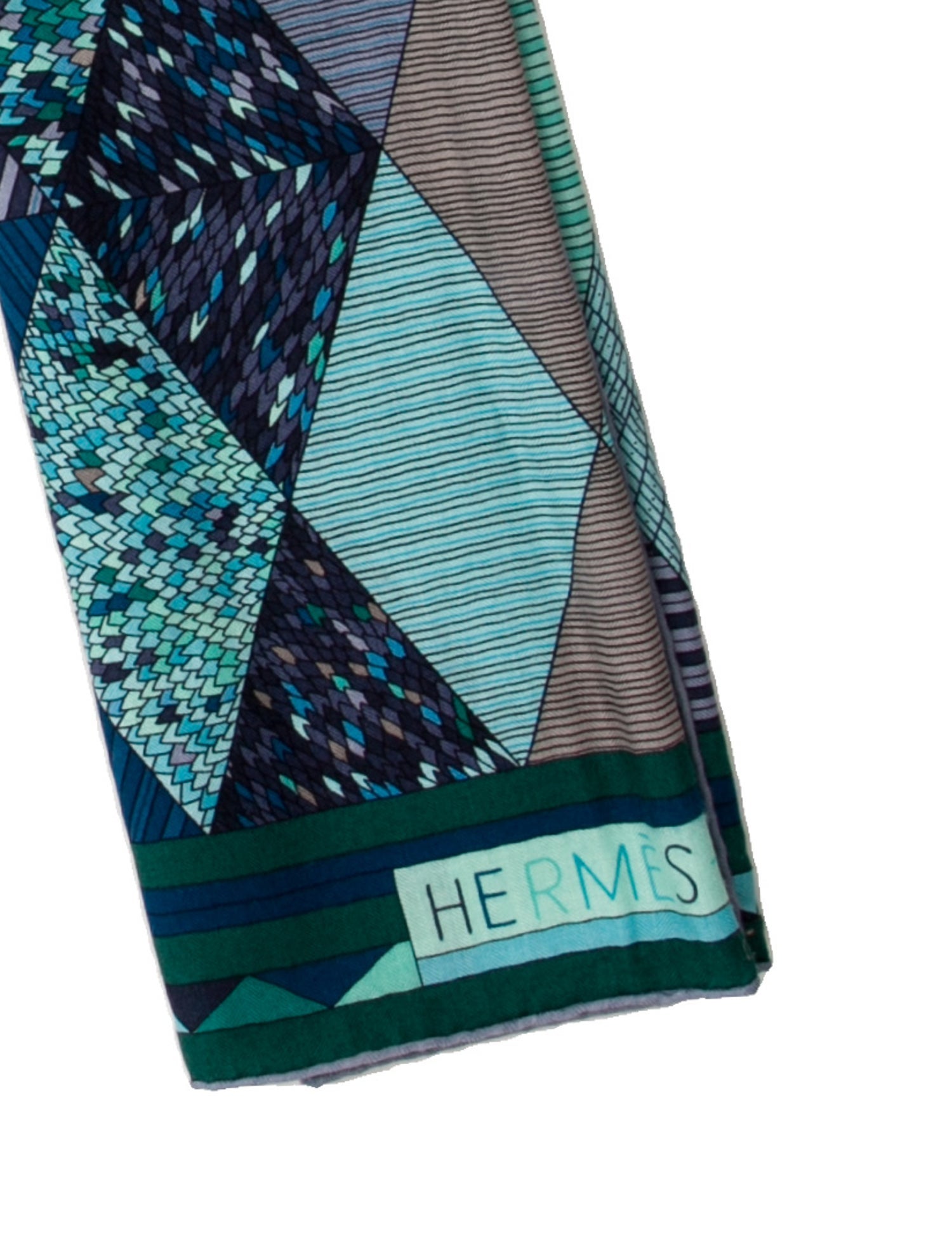 Hermès Patchwork Horse Silk Shawl