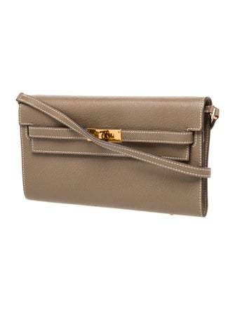 Hermès Chevre Mysore Kelly To Go Wallet