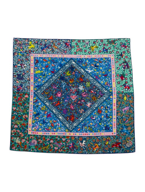 Hermès Jardins de Soie Shawl