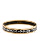 Hermès Narrow Enamel Bangle Bracelet