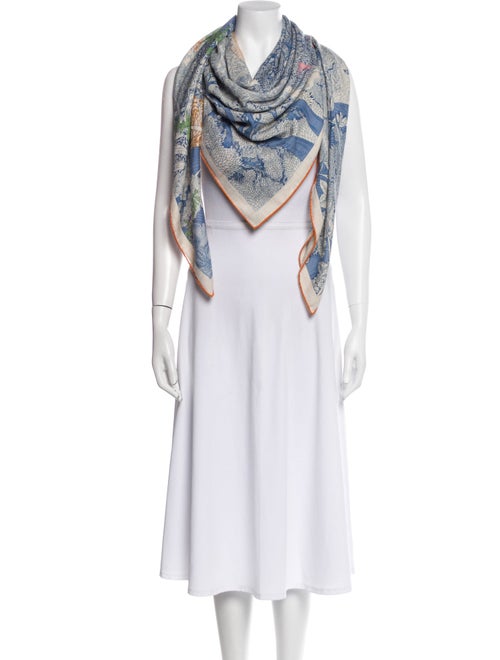 Hermès Retour a la Nature Cashmere Shawl