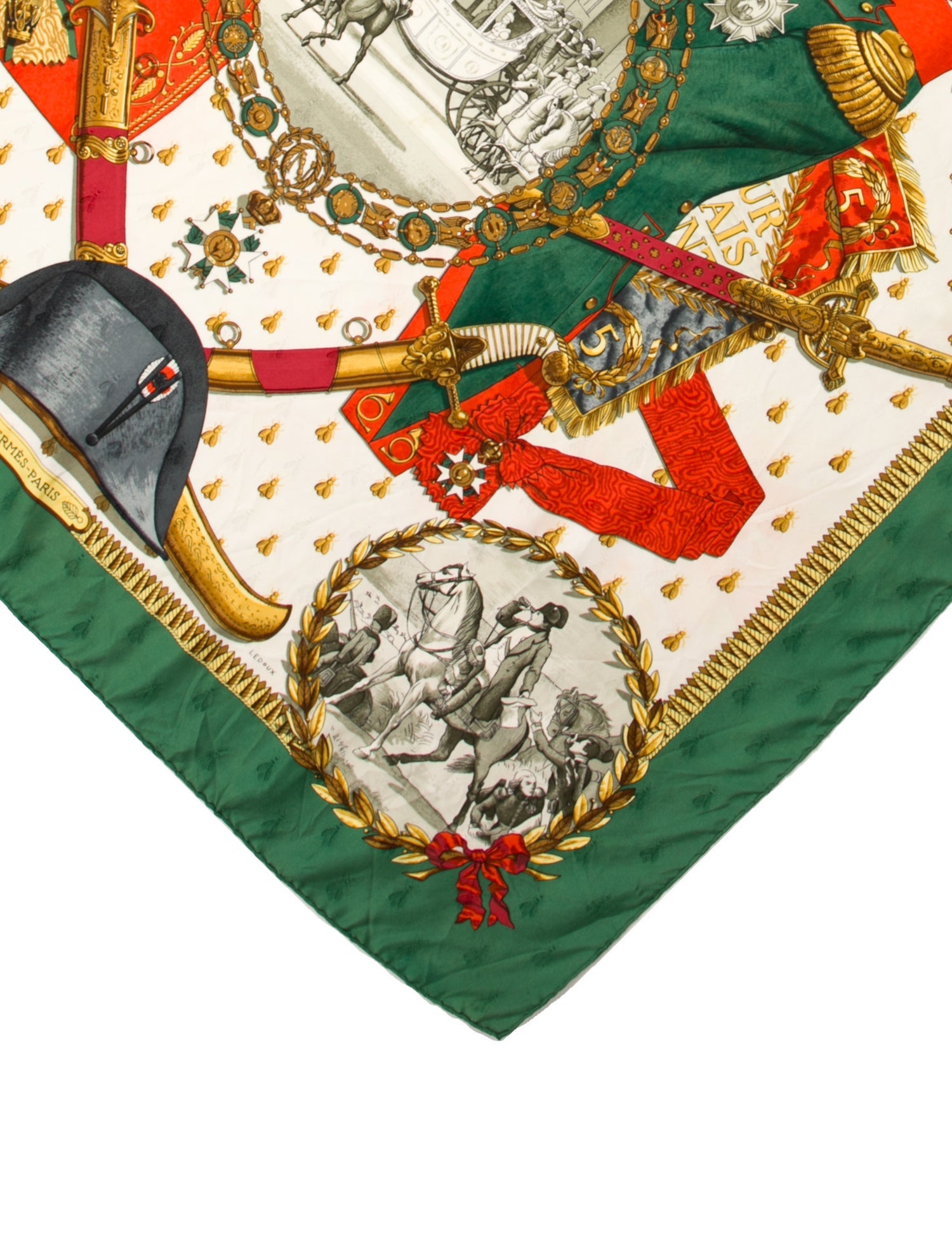 Hermès Napoléon Jacquard Silk Scarf
