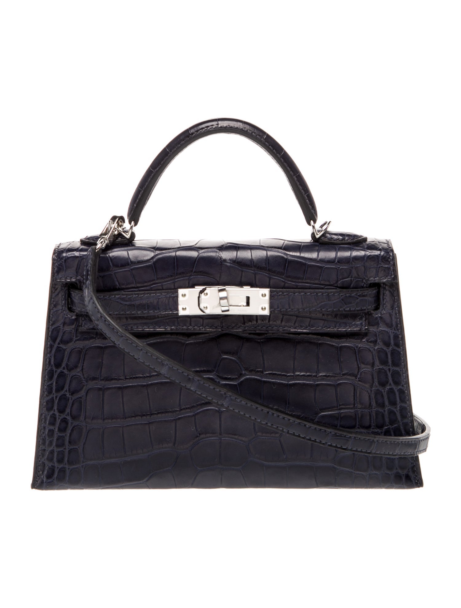 Hermès Matte Alligator Mini Kelly II 20