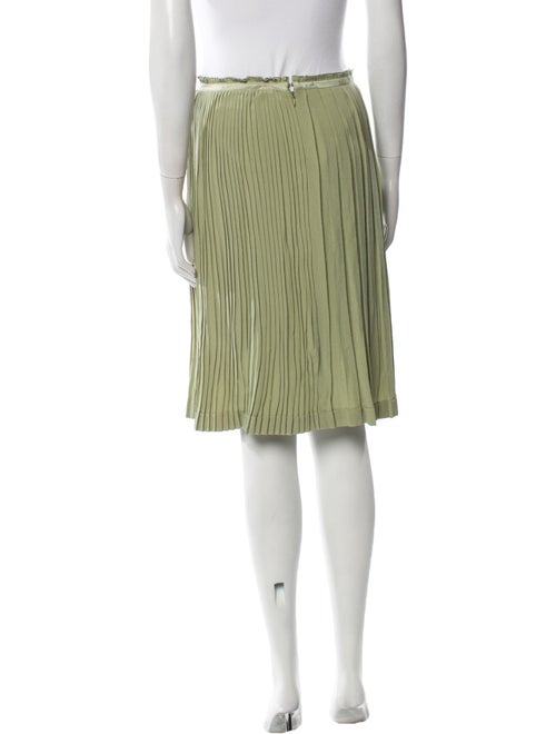 Hermès Silk Knee-Length Skirt