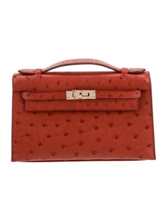 Hermès Ostrich Kelly Pochette
