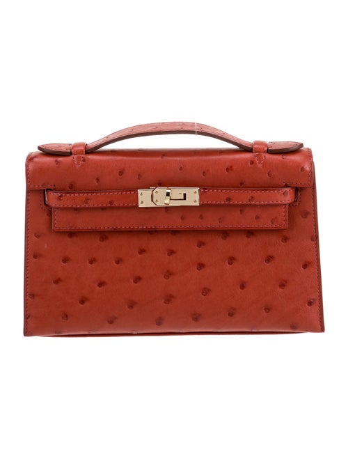 Hermès Ostrich Kelly Pochette