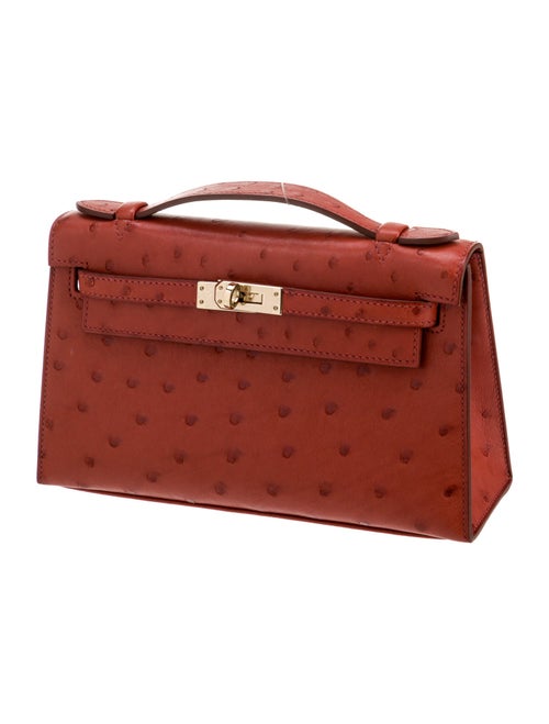 Hermès Ostrich Kelly Pochette