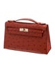 Hermès Ostrich Kelly Pochette