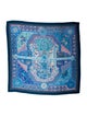 Hermès Aux Portes du Palais Silk Shawl