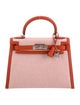 Hermès 2023 Toile Quadrille Kelly II Sellier 28