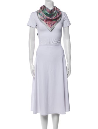 Hermès Faubourg Tropical Silk Scarf