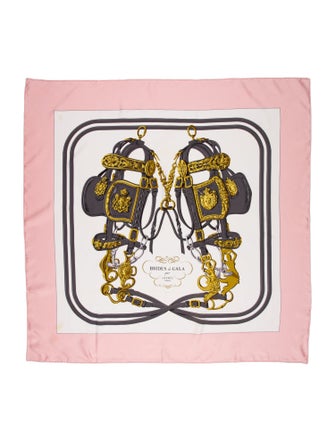 Hermès Les Clés Silk Scarf