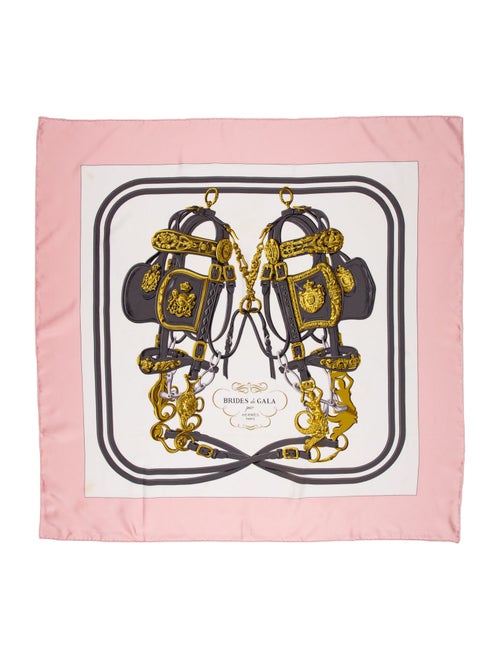 Hermès Les Clés Silk Scarf