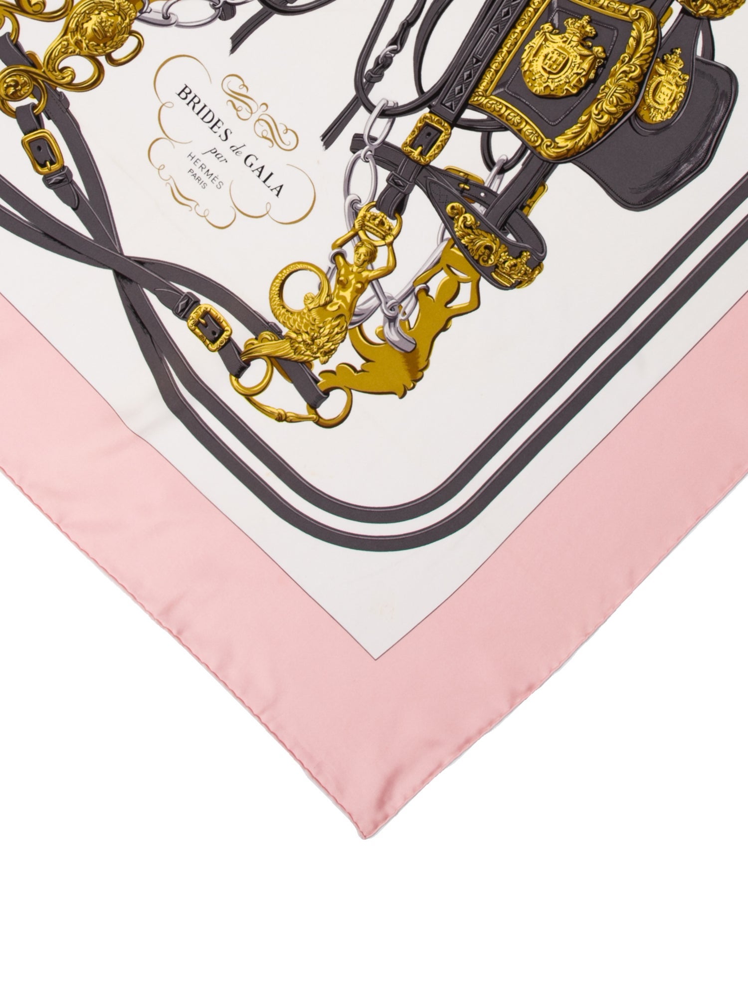 Hermès Les Clés Silk Scarf