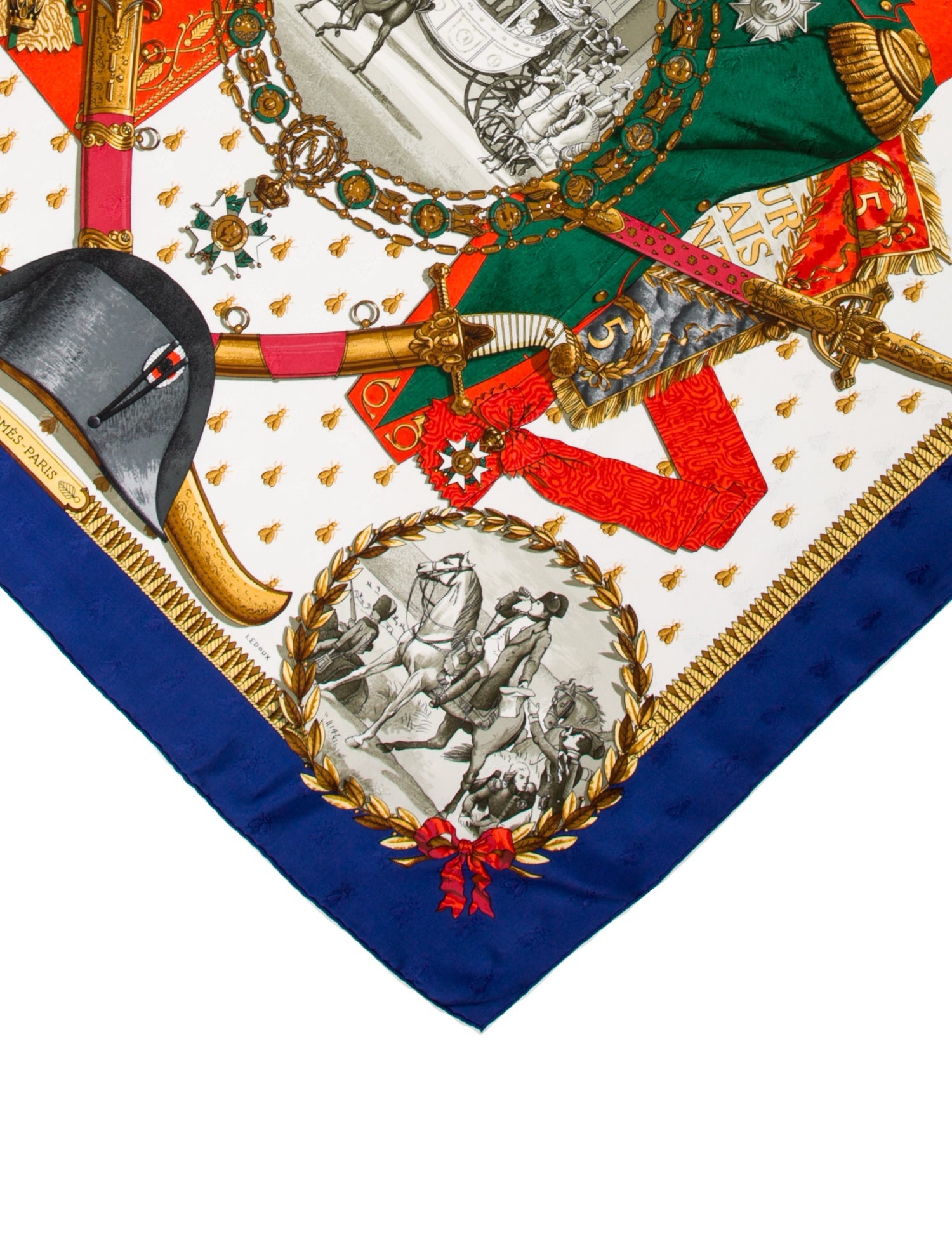 Hermès Napoléon Jacquard Silk Scarf
