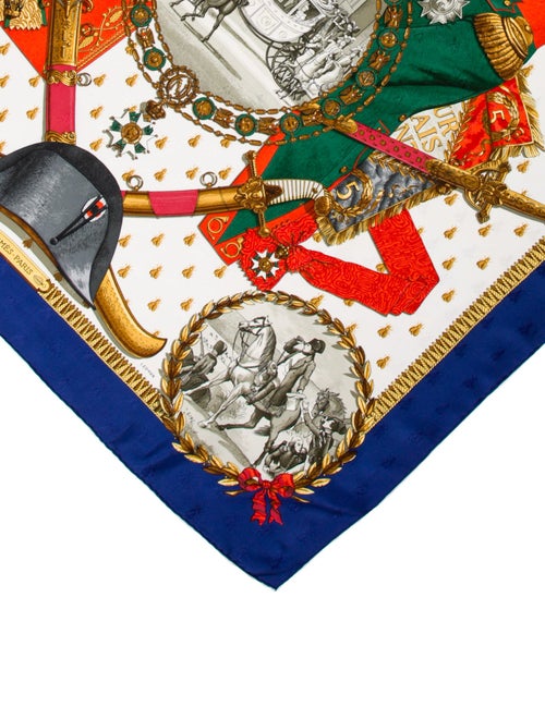 Hermès Napoléon Jacquard Silk Scarf