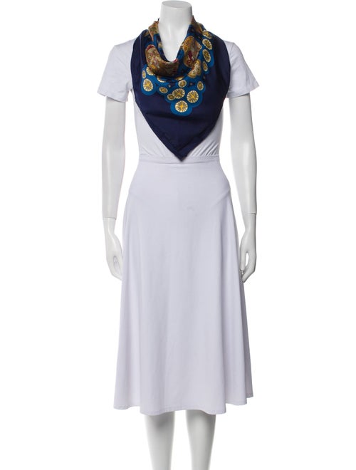 Hermès Le Roy Soleil Silk Scarf