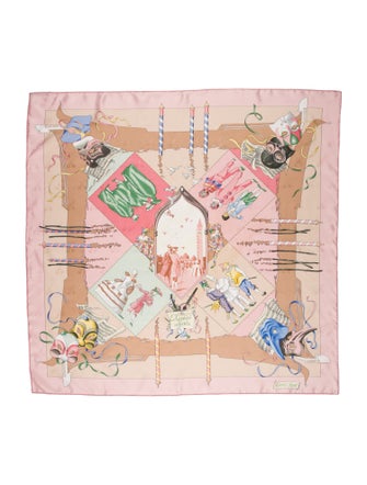 Hermès Le Carnaval de Venise Silk Scarf