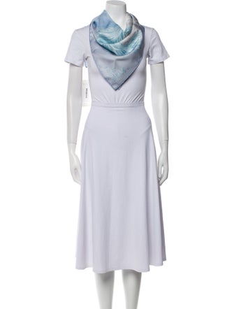 Hermès Plumets et Panaches Silk Scarf