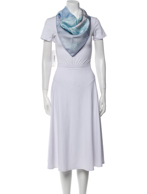 Hermès Plumets et Panaches Silk Scarf