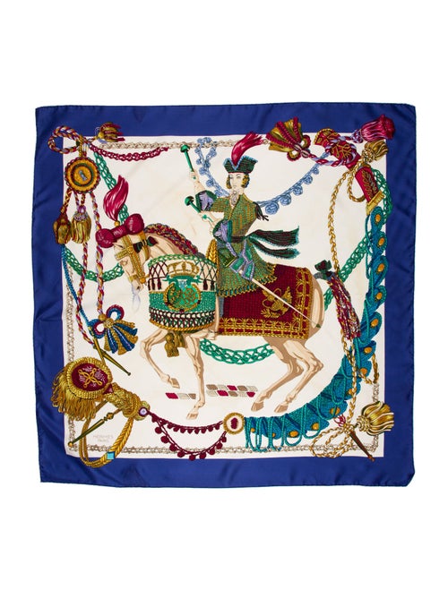 Hermès Le Timbalier Silk Scarf