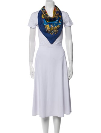 Hermès Luna Park Silk Scarf