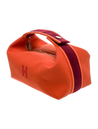 Hermès Small Toile Bride-A-Brac Case