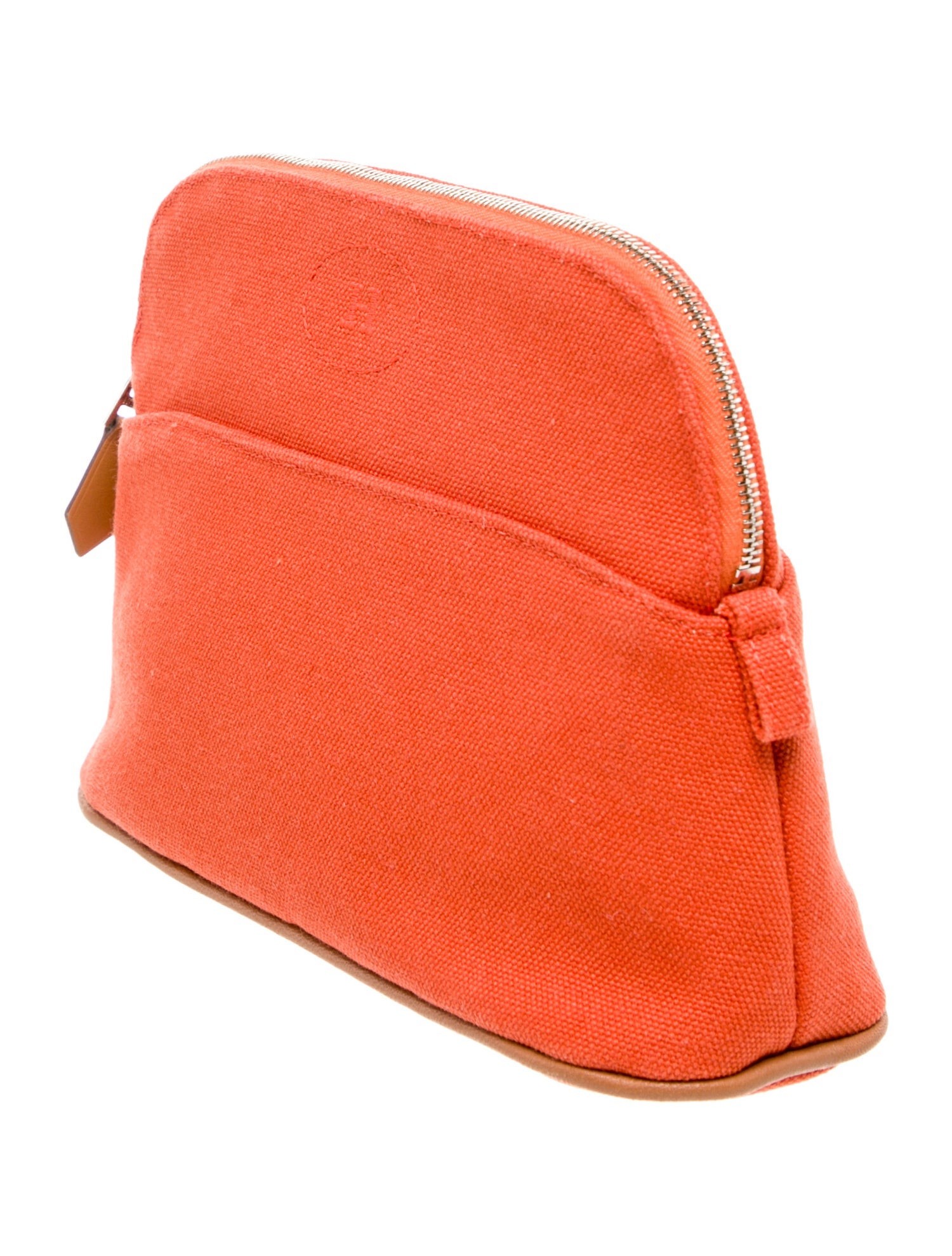 Hermès 2023 Toile Mini Bolide Cosmetic Pouch