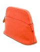 Hermès 2023 Toile Mini Bolide Cosmetic Pouch
