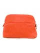 Hermès 2023 Toile Mini Bolide Cosmetic Pouch