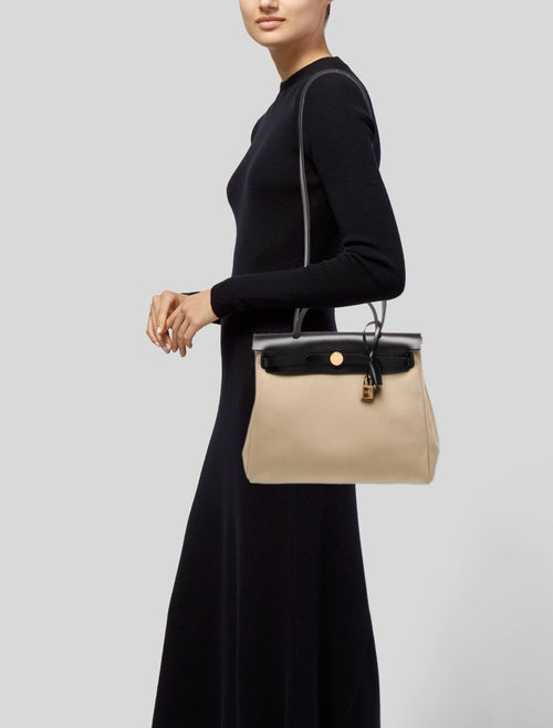 Hermès 2025 Toile & Vache Hunter Herbag Zip 31