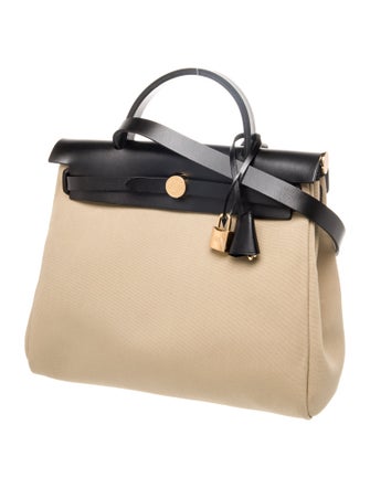 Hermès 2025 Toile & Vache Hunter Herbag Zip 31