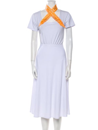 Hermès A Vos Crayons Silk Twilly Scarf