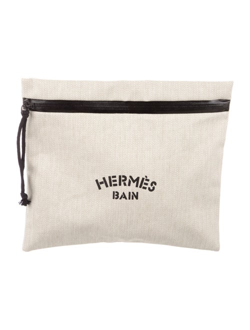 Hermès Toile Bain New Yachting Pouch